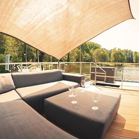 Traumzeitboot2 Auf Dem Scharmuetzelsee Bad Saarow Dış mekan fotoğraf